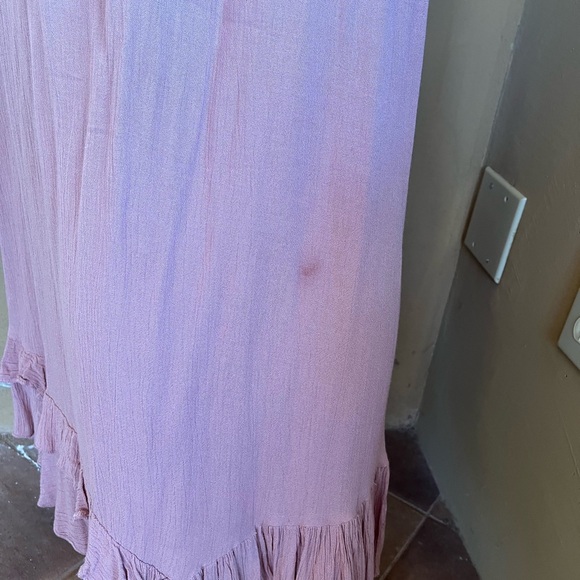 Free People Adella Pink-Nude Maxi Dress - Picture 9 of 9